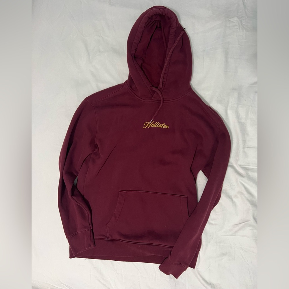 Hollister Burgundy Hoodie